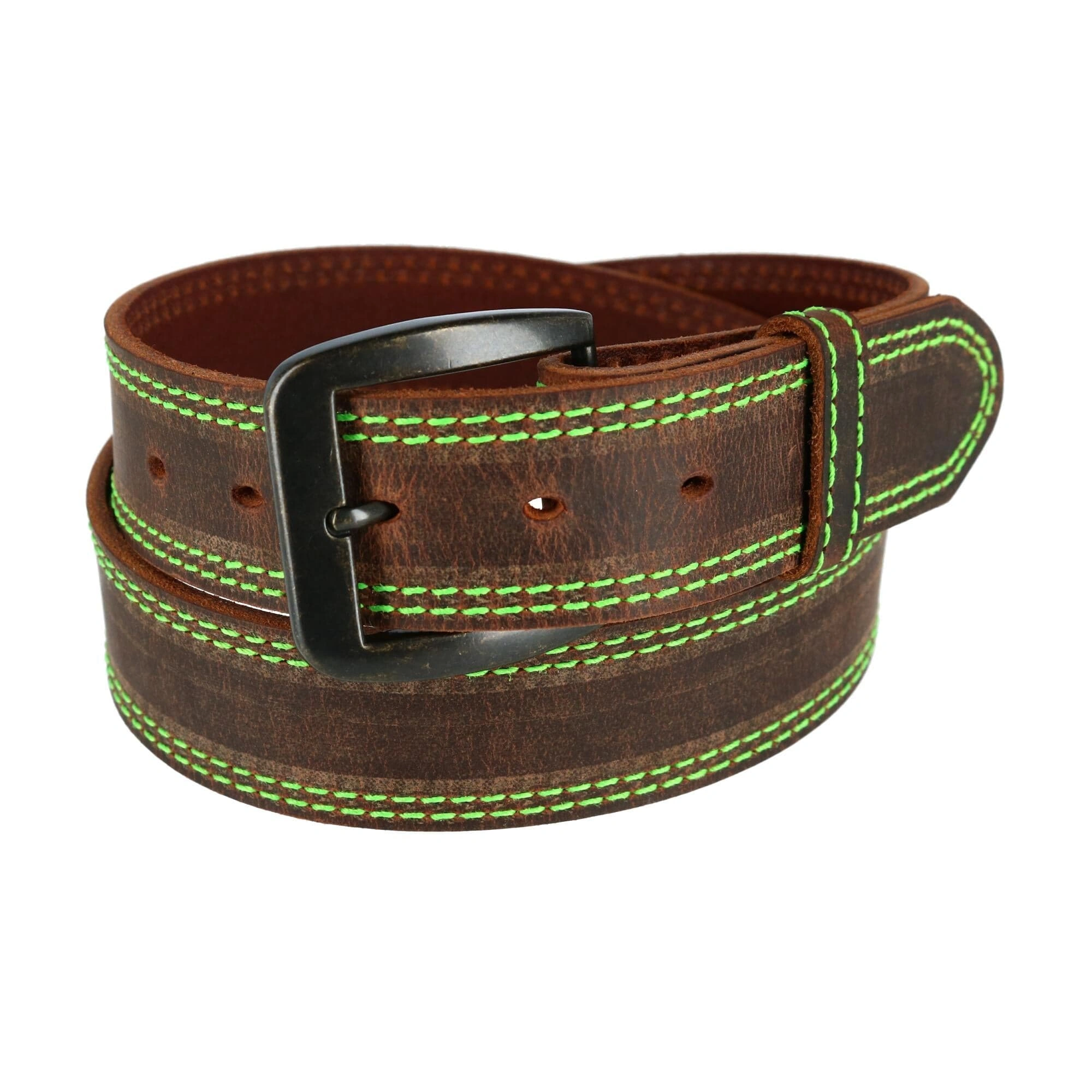 Elevate Your Style: Premium Contrast Stitch Belt for Men – Bold & Chic!